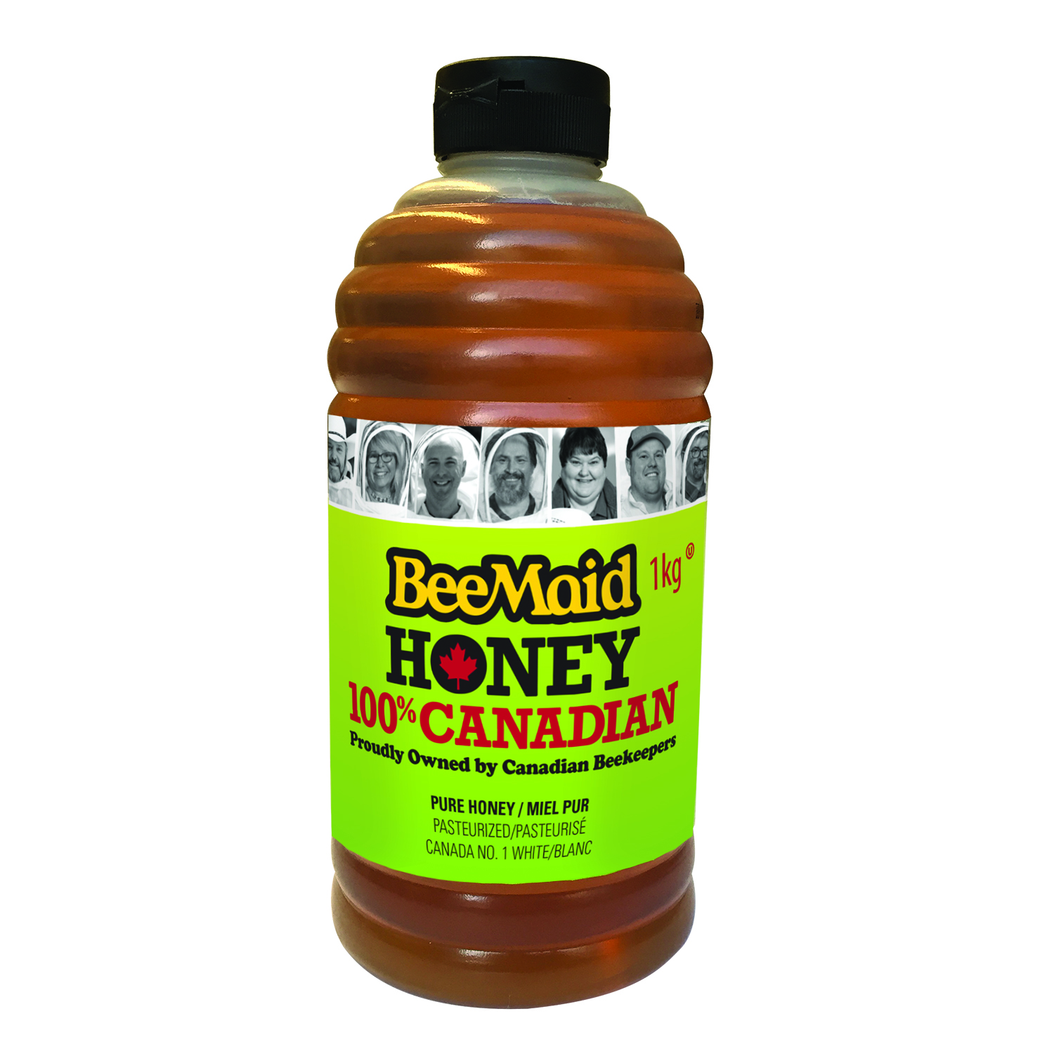 Bee Maid Liquid Honey 1kg 12/case