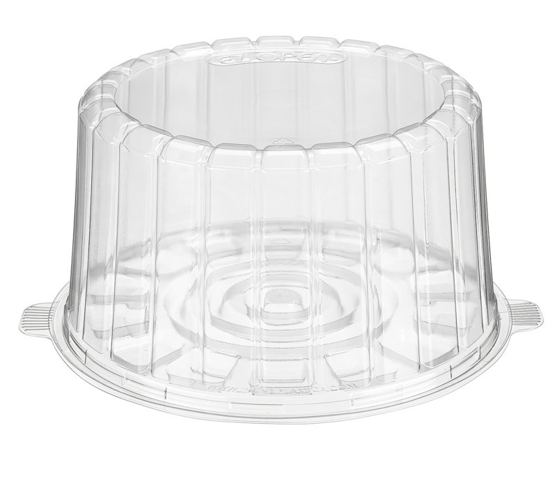 Essentials 8&quot; Clear Deep Cake  Combo 100/case 