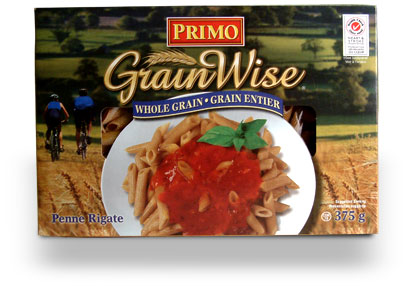 Primo Whole Grain Penne 375G 12/cs