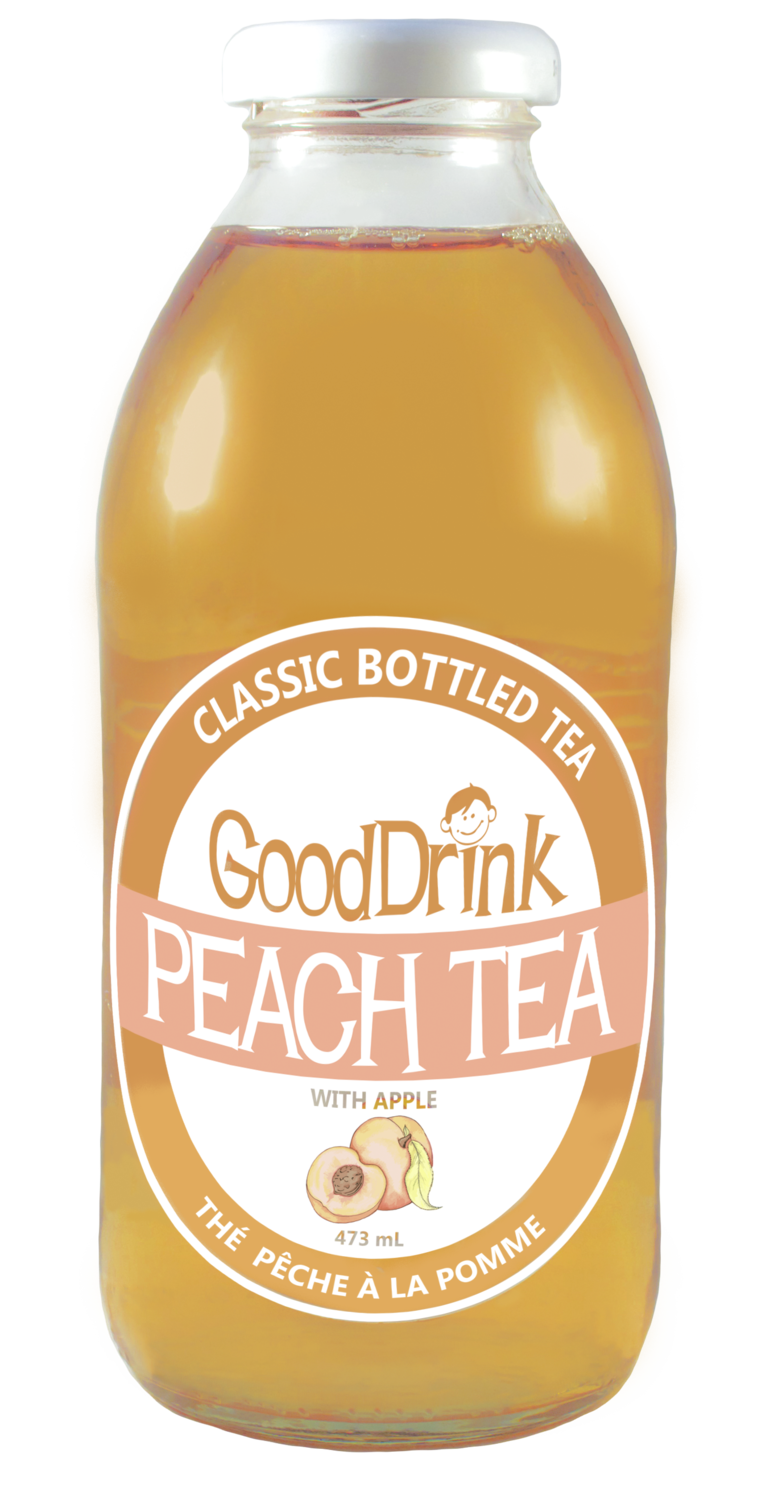GoodDrink Peach Tea Bottle  12x473ml