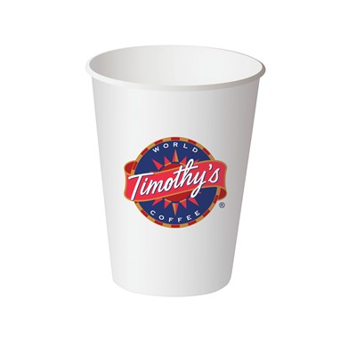 Timothy&#39;s 12oz Paper Hot  Cup