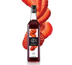 1883 Strawberry Syrup 1L Bottle