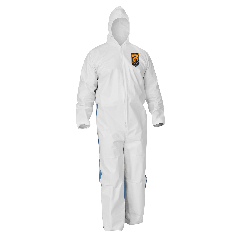 Tyvek A40 White Hooded  Coveralls Extra Large 