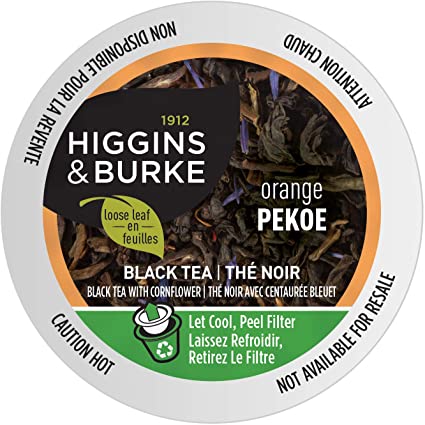 Higgins &amp; Burke KCUP Orange Pekoe Tea 24/Box