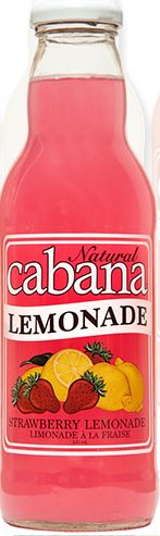 Cabana Strawberry Lemonade  591ml 12/Case