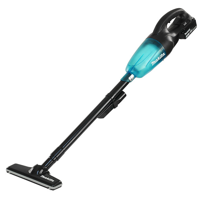 Makita 18V LXT Stick Vacuum  Cleaner Black/Teal 3.0AH Kit