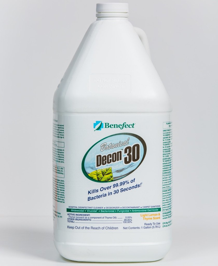 Benefect Decon 30 Natural Disinfectant 4L 