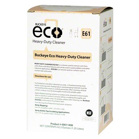 E61 Buckeye ECO Heavy Duty  Cleaner 4/1.25L