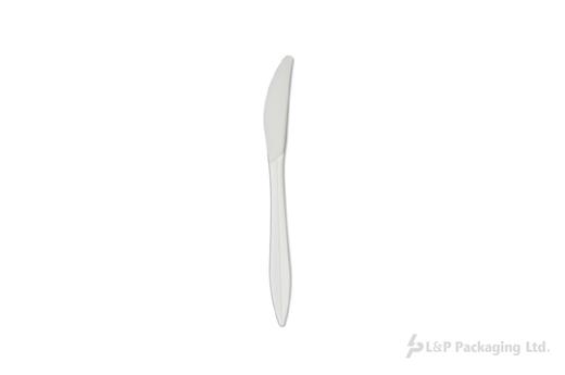 White Plastic Knife  1000/Case