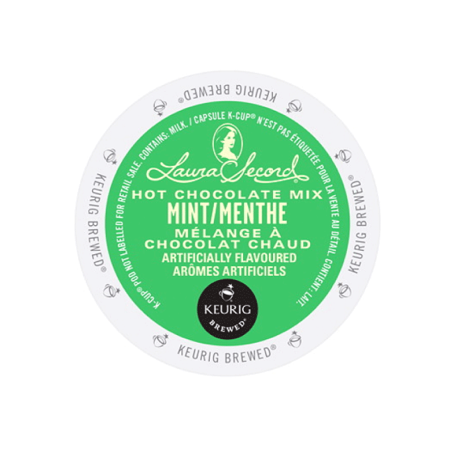Laura Secord Mint Hot Chocolate K Cup 24/box