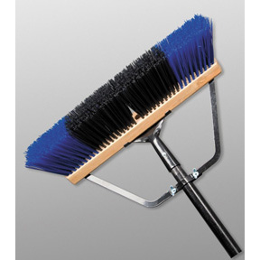 Trooper/Ryno Pushbroom Kit (Handle/Broom/Frame) 24&quot;  