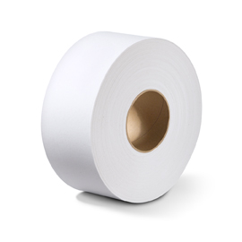 Toilet Tissue 2 Ply Jumbo   8 Rolls x 1000 Feet 3.3&quot; Core
