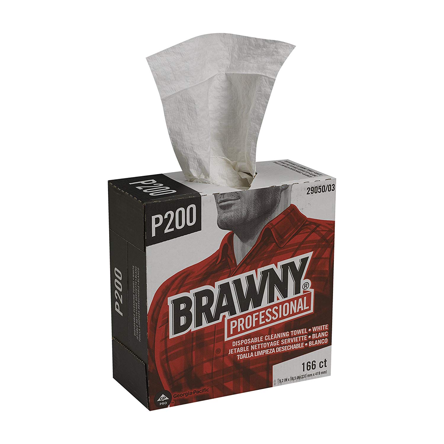 GP Brawny Professional Wiper  Medium Duty 166/Box 5 