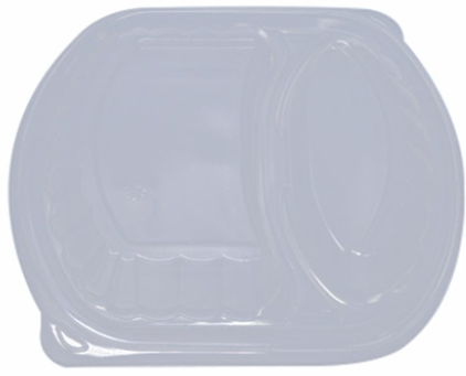 CanCreativ Mealmaster Lid for 2-Compartment 9.4x8x1.5&quot; 
