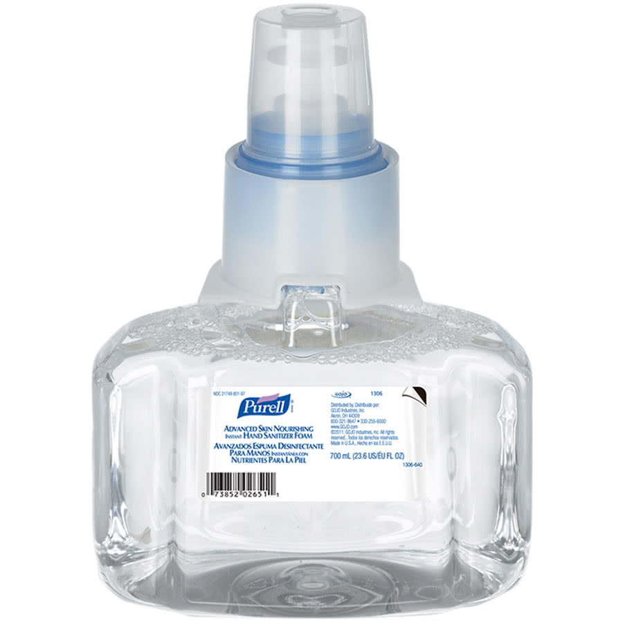 Purell LTX-7 Moisturizing Foam Hand Sanitizer 3 Refills