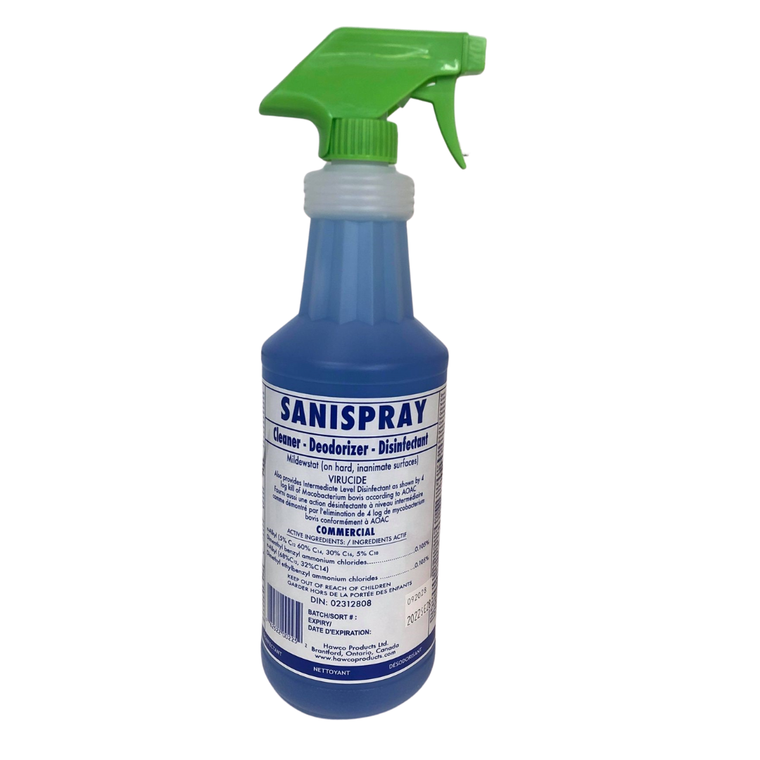 Sanispray Disinfectant RTU 1L 
DIN.02312808 12/Case