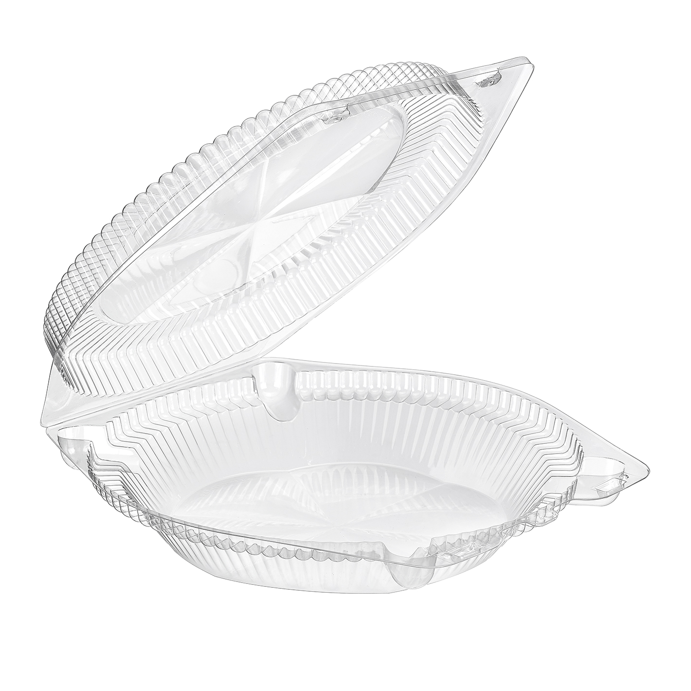 Essentials 10&quot; Clear Pie  Clamshell 200/Case
