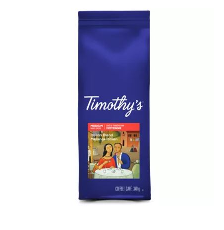 Timothy&#39;s Rainforest Espresso  Beans 2.5LB 6/cs