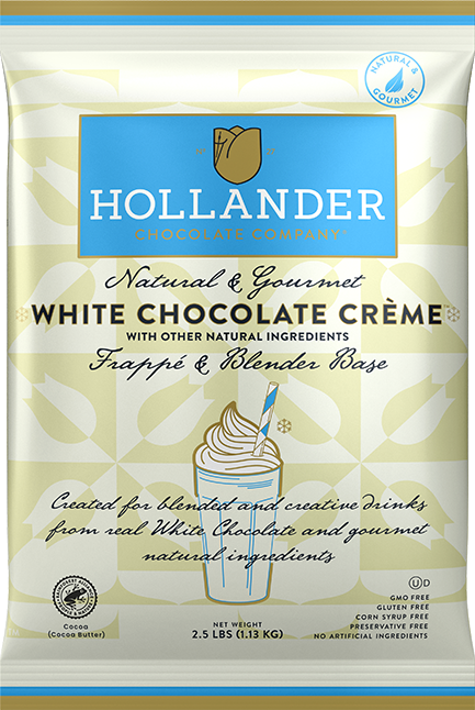 Hollander White Chocolate  Creme Frappe/Blender Base