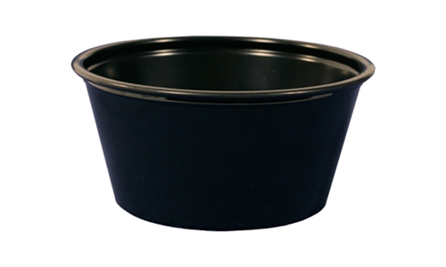 3.25oz Portion Cup Black 2500/Case