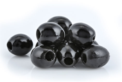 Unico Pitted Black Olives 6x100oz