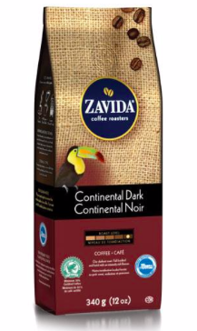 Zavida Continental Dark Whole Bean 5Lbs
