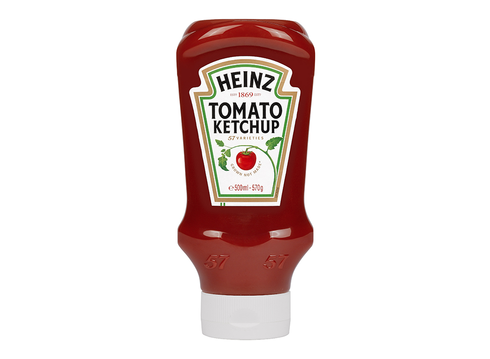 Heinz Ketchup Upside Down Bottle 20x575ml