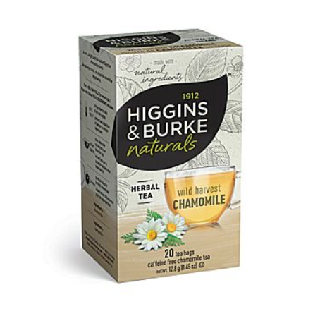 Higgins &amp; Burke Chamomile Herbel Tea 20/Box