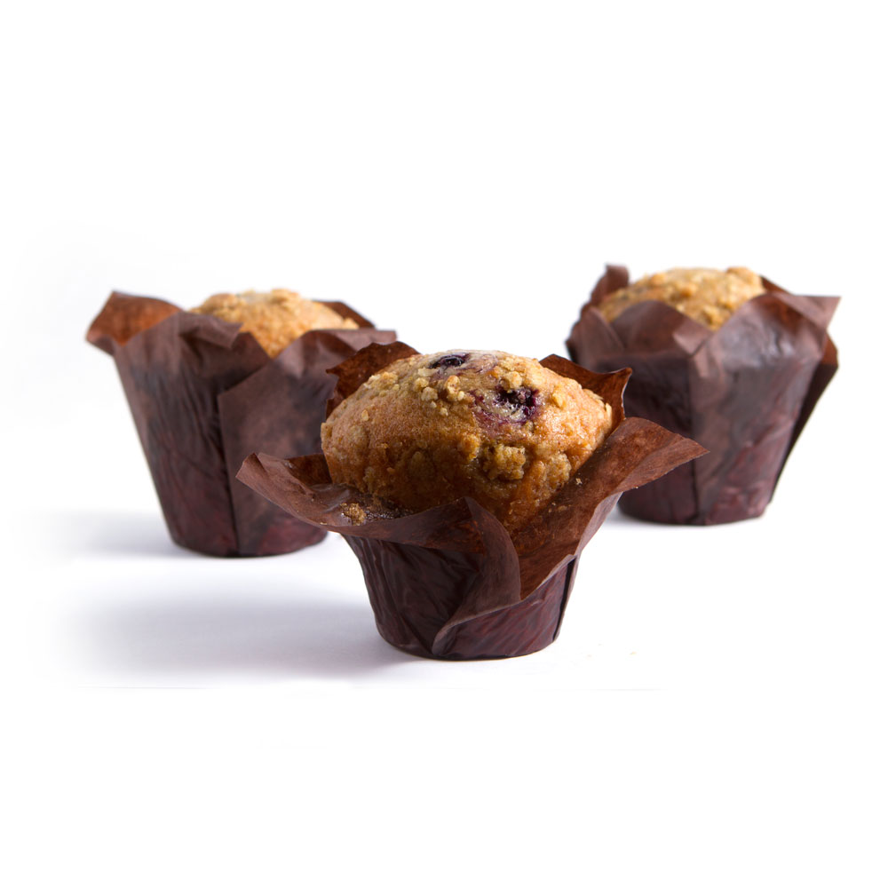 Sweets Baked Blueberry Muffin 
56g (NUT-FREE) Individually 
wrapped 48/cs