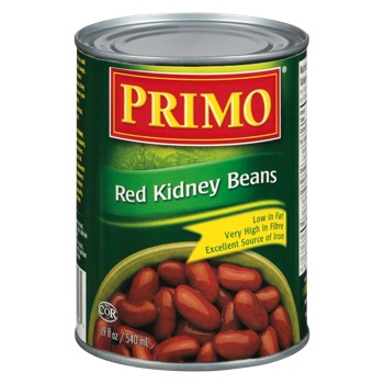 Primo Red Kidney Beans 6x100oz