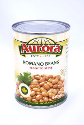 Aurora Romano Beans 24x19oz