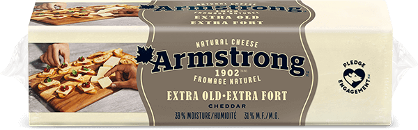 Saputo Armstrong Extra-Old Yellow Cheddar 4.54kg