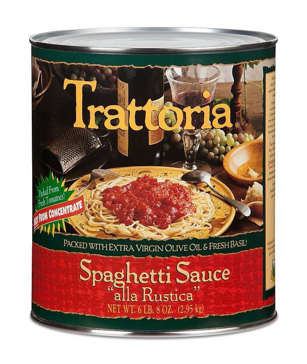 Rustica Trattoria
Spaghetti Sauce 6x100oz