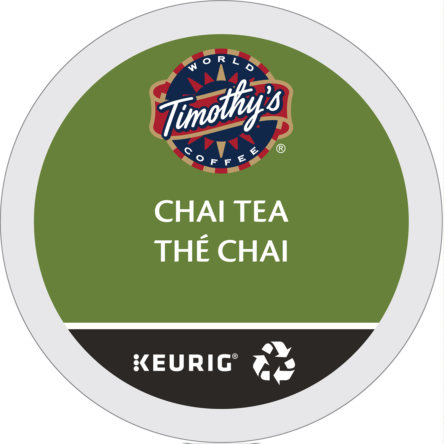 Timothy&#39;s Chai Tea Kcup 24/Box