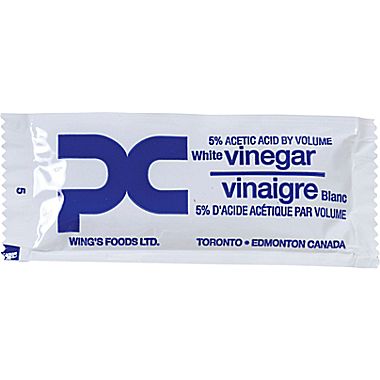 Wings Food Vinegar Portion
500/Case 